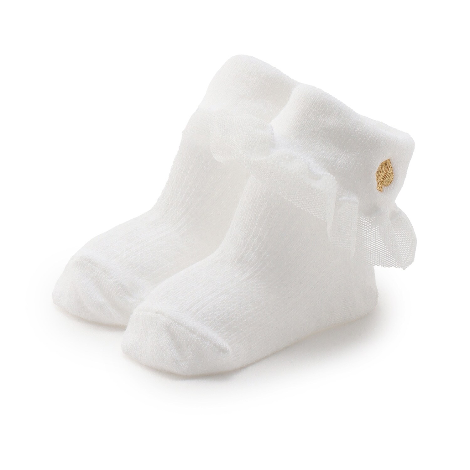 チュールフリルカップソックス