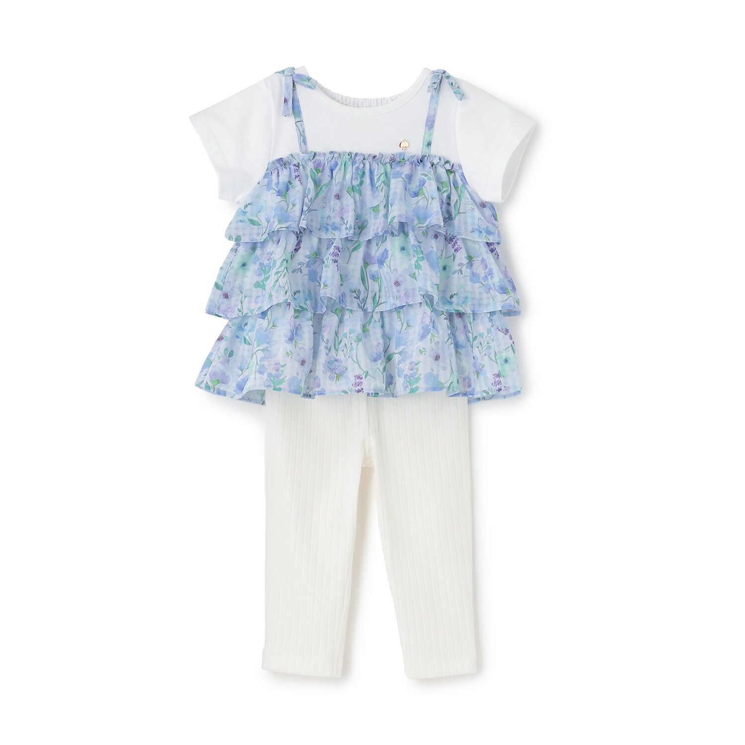 ボタニカルブルームズチュニック＆レギンスセット