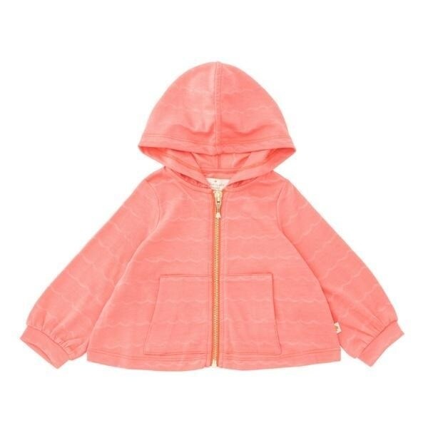 インファント フロントジップフーデッドジャケット