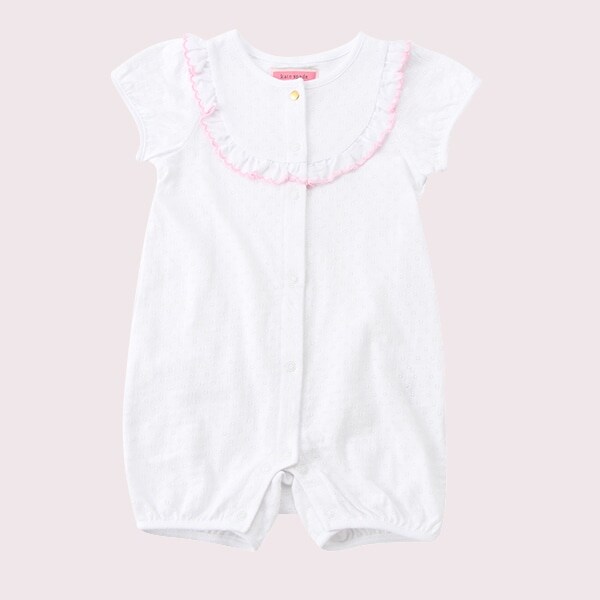 スペード フラワー アイレット ショートオール