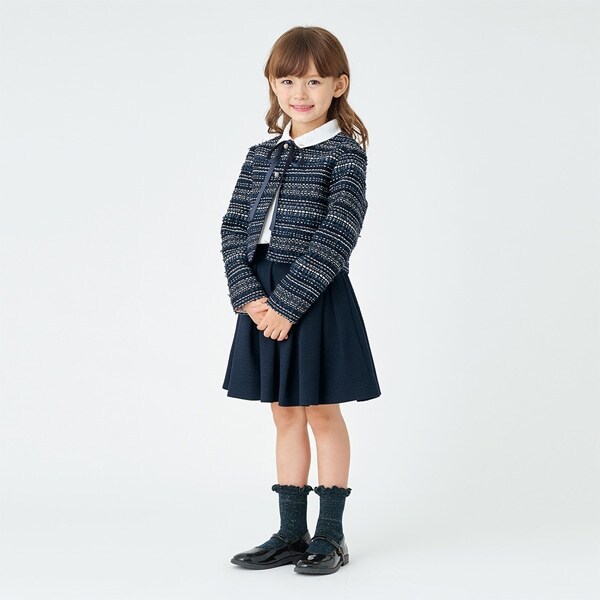 トドラー  ミックスツイードジャケット