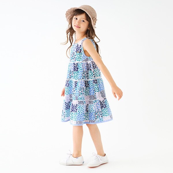 トドラー パッチワークドレス
