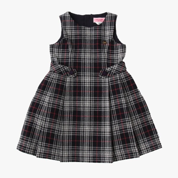 トドラー プレイドワンピース