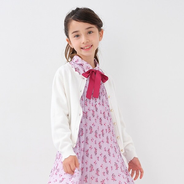 インファント・トドラー スカラップカーディガン