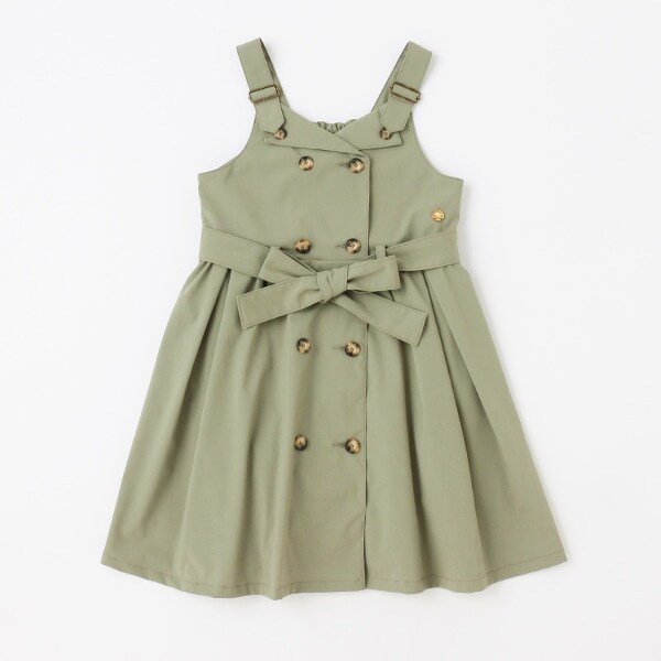 トドラー トレンチワンピース