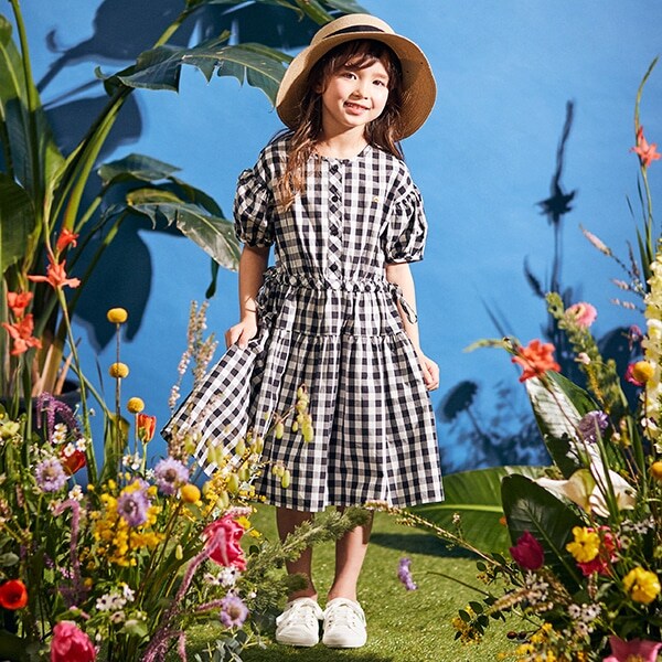 トドラー ギンガムワンピース