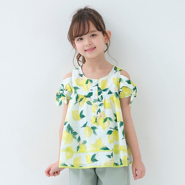 トドラー レモンブラウス