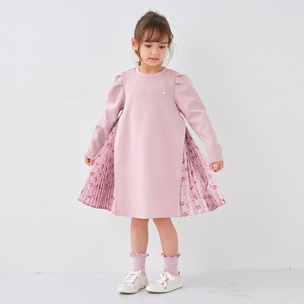 トドラー サニーフローラルドッキングワンピース