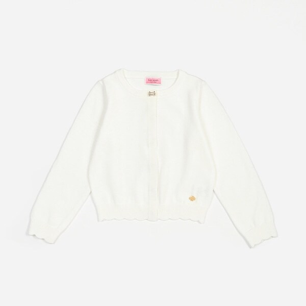 トドラー ボウビジューカーディガン