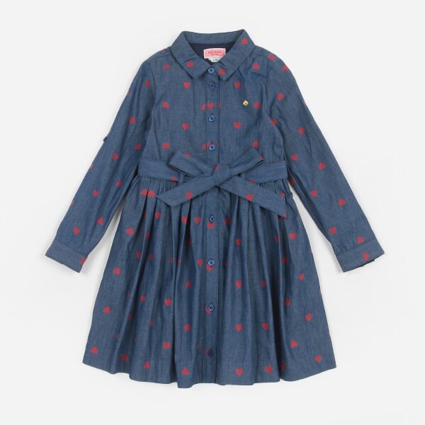 トドラー ハートシャツワンピース