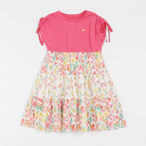 トドラー ラブリーガーデンドッキングワンピース