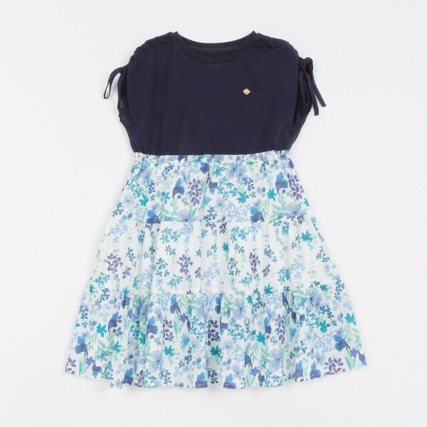 トドラー ラブリーガーデンドッキングワンピース