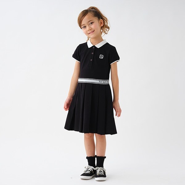 トドラー ポロプリーツワンピース