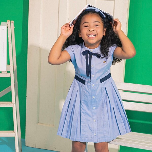 トドラー プリーツワンピース