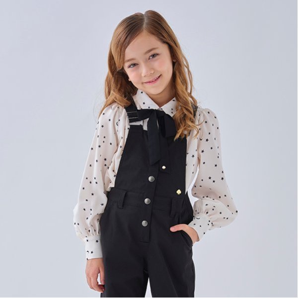 トドラー ボウタイブラウス