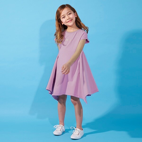 トドラー シティショッピングドッキングワンピース