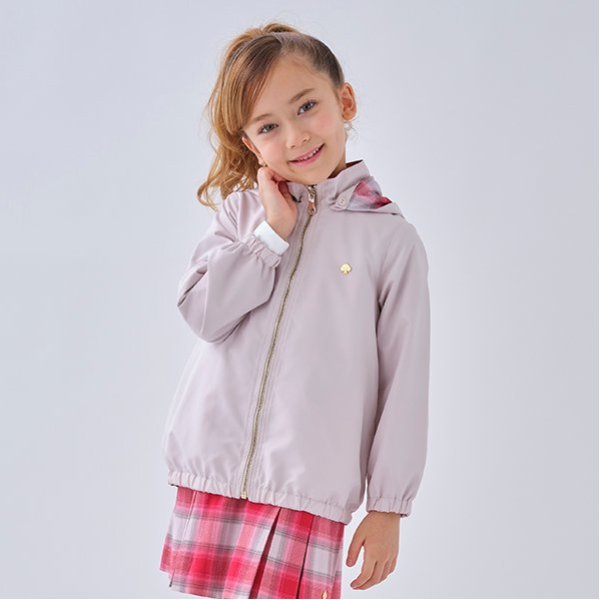 トドラー チェックリバーシブルウィンドブレーカー
