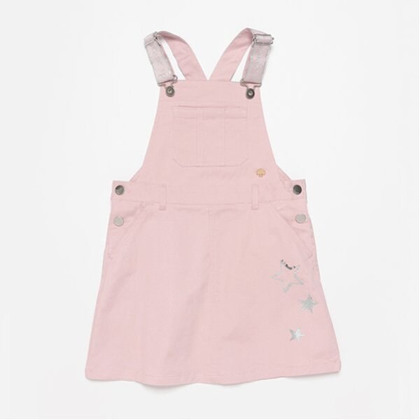 トドラー スターロゴベルトジャンパースカート