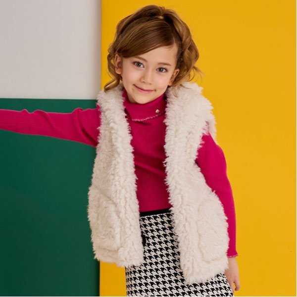 トドラー キャットボアベスト