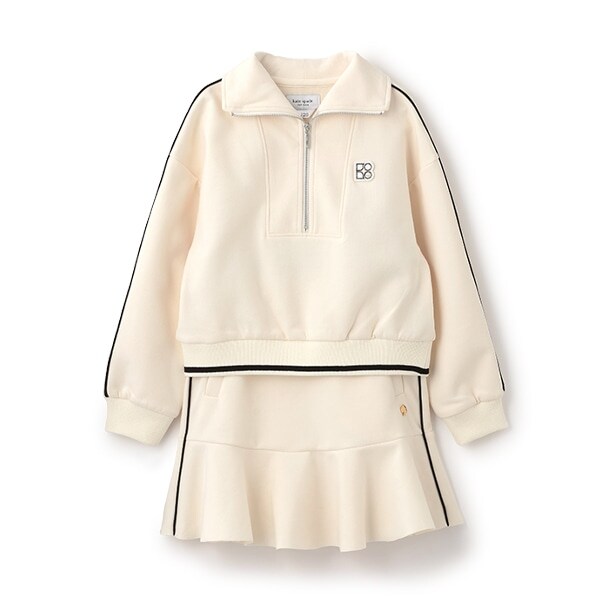 トドラー ライントップス&スカートセット