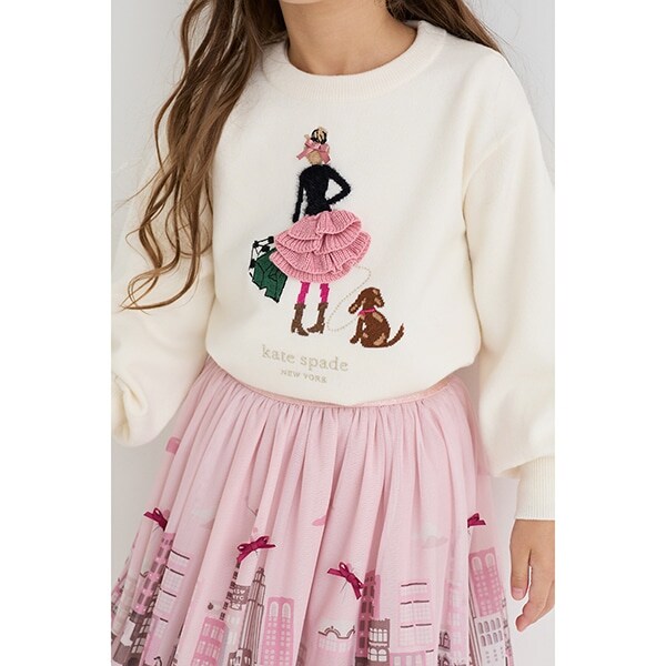 トドラー ショッピングガールセーター