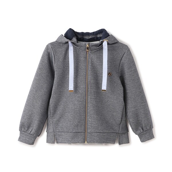 トドラー ラメダンボールニットパーカ