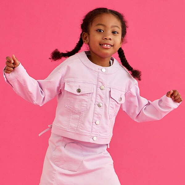 トドラー レースアップデニムジャケット