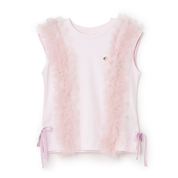 トドラー チュールフリルTシャツ