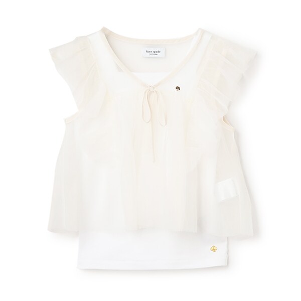 トドラー ラッフルシアーブラウス&インナーセット