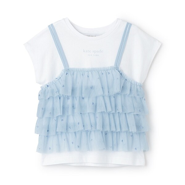 トドラー チュールビスチェ&Tシャツセット