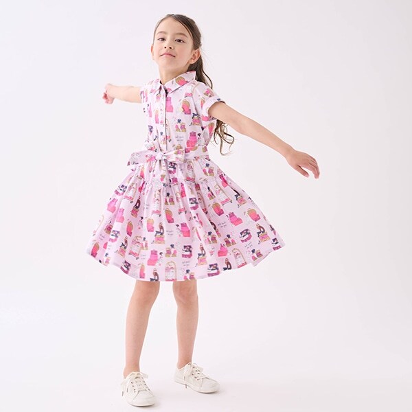 トドラー ドッグインニューヨークワンピース
