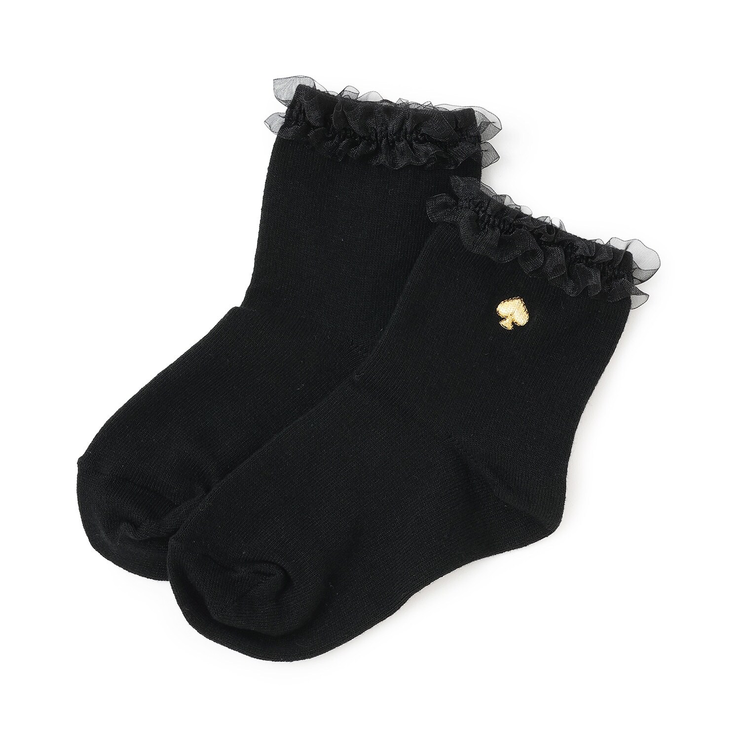 オーガンジーラッフルソックス