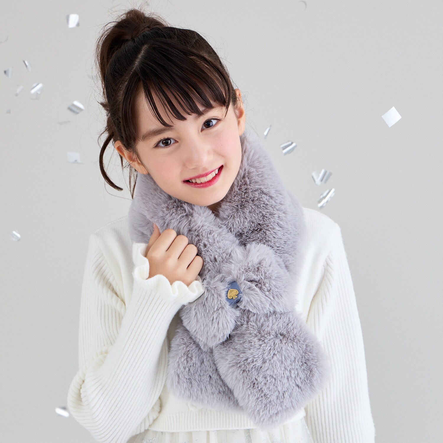 ボウフェイクファーマフラー