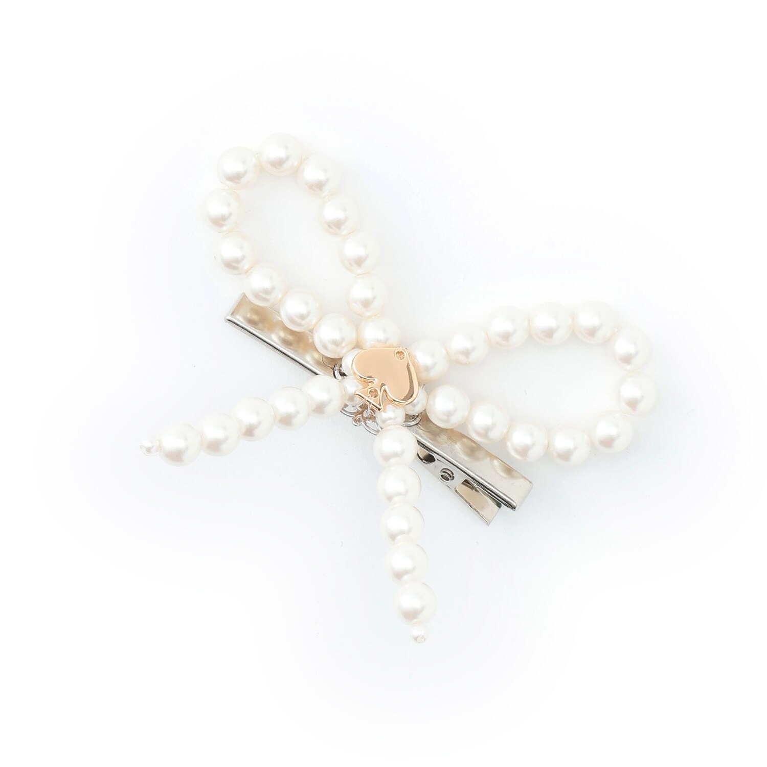 パールボウヘアクリップ