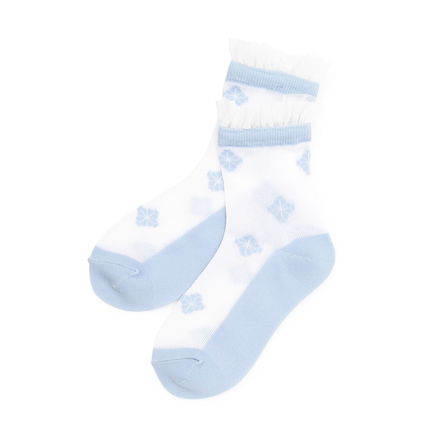 スペードフラワーシアーソックス