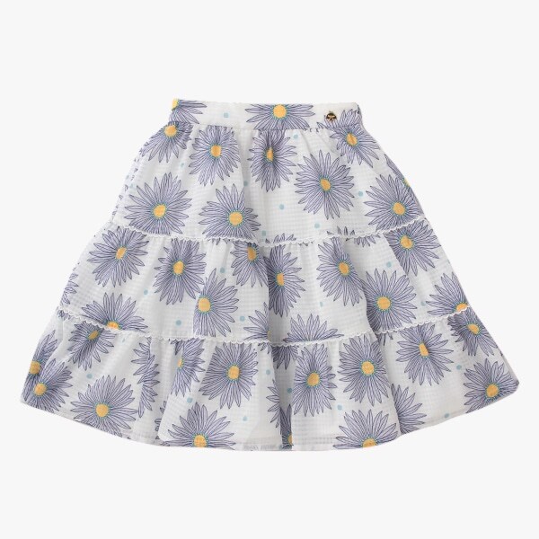 ガールズ フォーリングフラワースカート