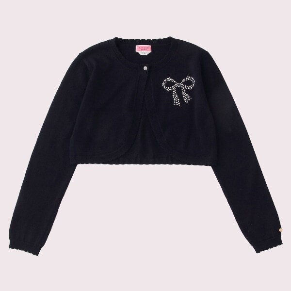 ガールズ ボウ エンブリッシュド ボレロ