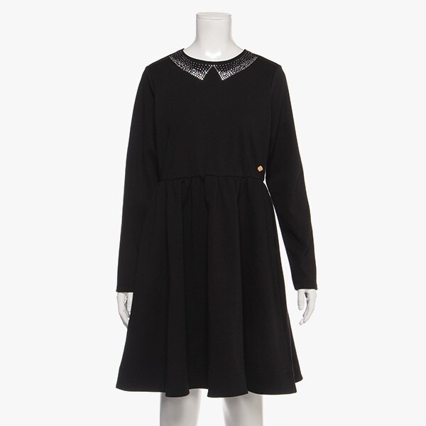 ガールズ  ビジューカラードレス