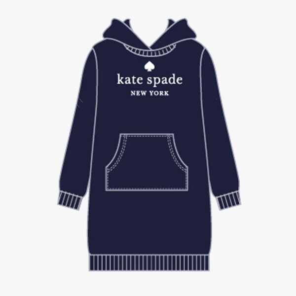 ガールズ  ロゴフーディードレス