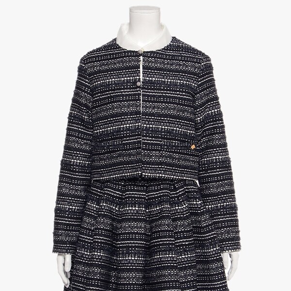 ガールズ  ミックスツイードジャケット