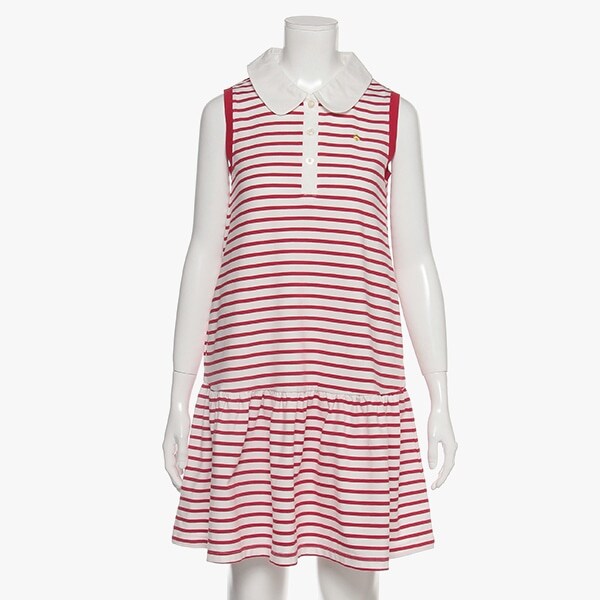 ガールズ ストライプドレス