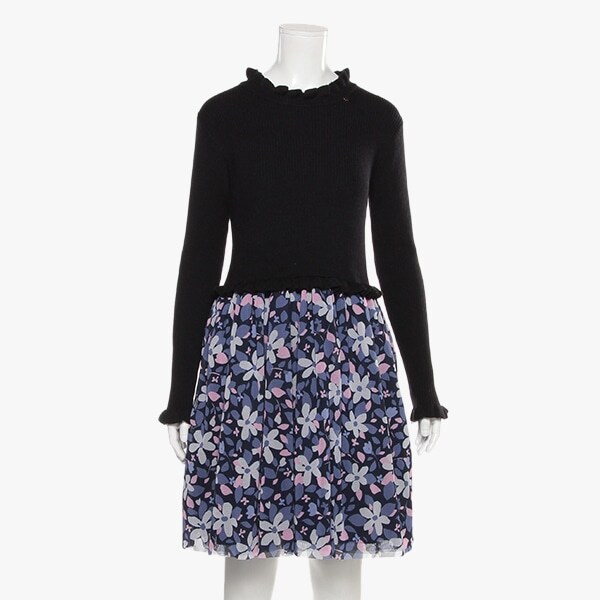 ジュニア フォレストフローラルワンピース