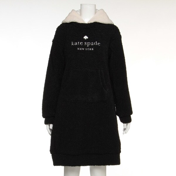 バイカラーロゴパーカワンピース