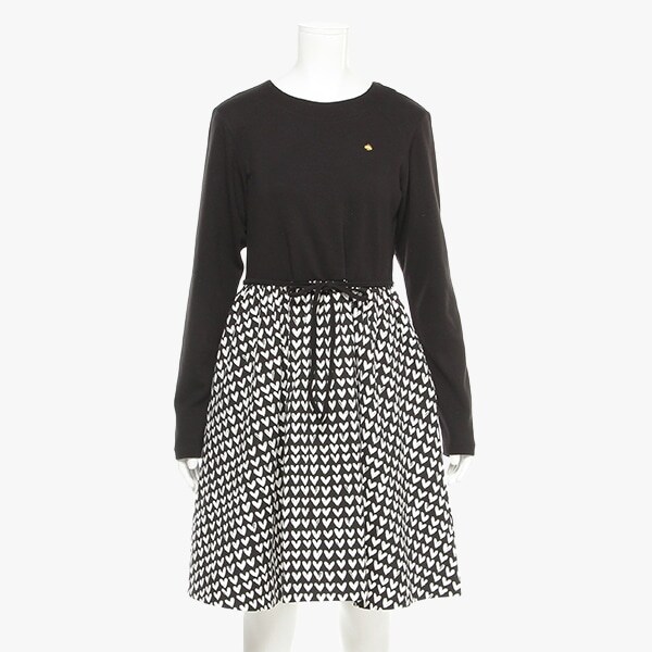 ガールズ ハートスクリブルドッキングワンピース