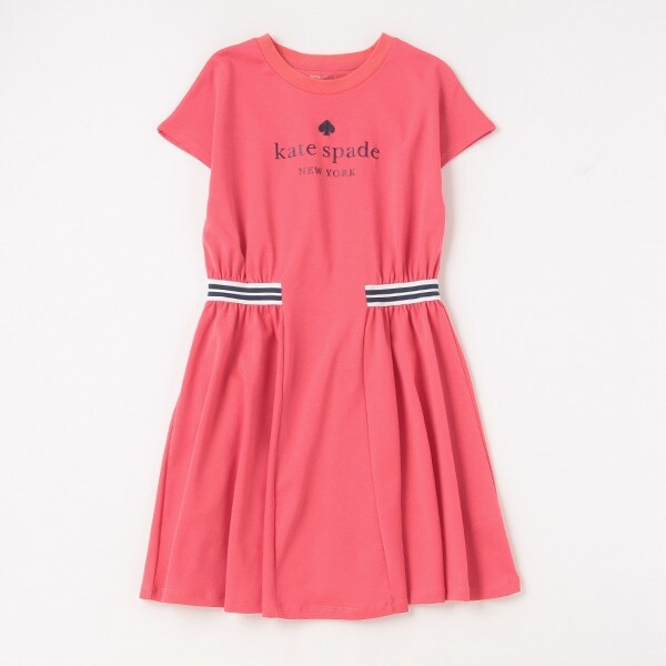 ガールズ ジャージーロゴワンピース