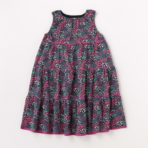 ガールズ マルチフラワーワンピース