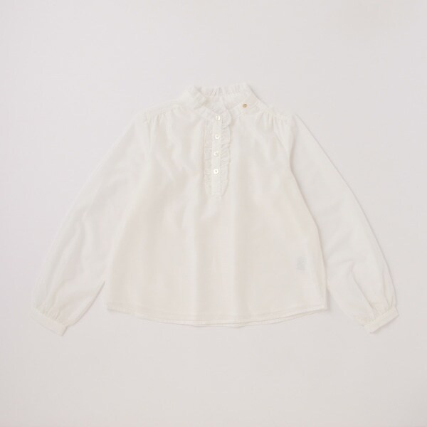 ガールズ ラッフルシフォンブラウス