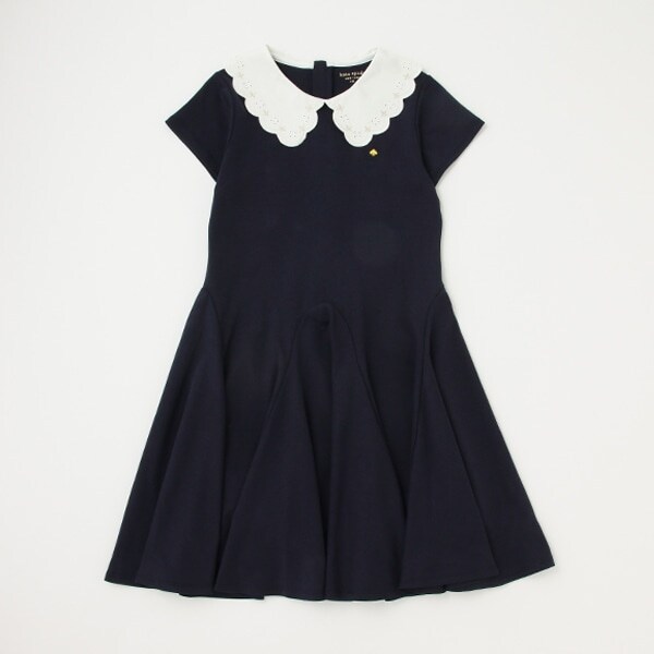 ガールズ レースカラーワンピース