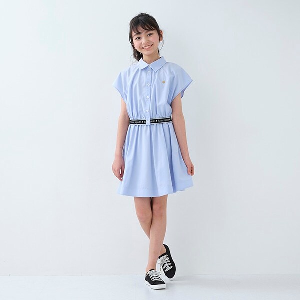 ガールズ ウエストロゴベルトセットアップ