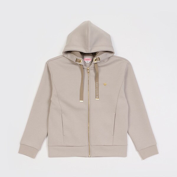 ガールズ ダブルニットパーカ